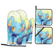 Pokemon oven mitts and pot holders 4-piece set