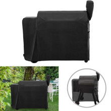 Housse de protection robuste et imperméable pour barbecues à granulés de bois