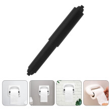 Conjunto de 2 suportes para rolo de papel higiênico - núcleo de plástico retrátil