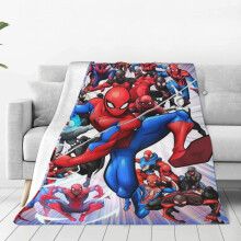 Couverture en flanelle Spiderman 80 po x 60 po