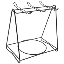 Wandmontierter Becherhalter aus Eisen – 18,5 x 12 x 19 cm