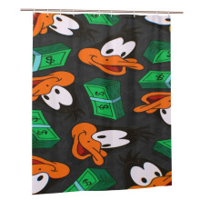 Daffy Duck shower curtain polyester 60 x 72 inches