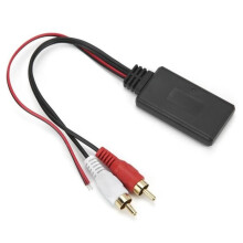 Qiilu-auton Bluetooth-moduulisovitin RCA-radio Bluetooth 5.0 langaton ääni- ja musiikkikaapeli autoon