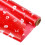 Cellophane wrap roll red 3000x40 cm 2.5 mil 1