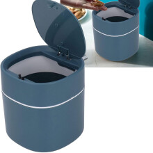 Mini poubelle de bureau avec couvercle pour la cuisine et le bureau