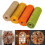 Κορδέλα Deco Mesh Κόκκινη και Λευκή4Rolls 1
