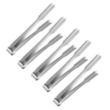 Pince à glaçons en acier inoxydable (lot de 5), 15 cm