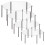 Set van 4 stapelbare cupcake-standaards van transparant acryl 1