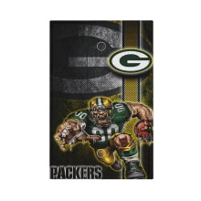Packers bőr római keretes kapcsolólemez