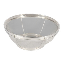Metalowe sitko do makaronu o drobnych oczkach 12,5 cm
