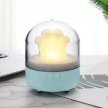 Noční světlo Paw Lamp Bluetooth Reproduktor Blue