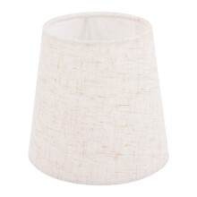 Abat-jour cylindrique en lin pour lampes de table et de chevet