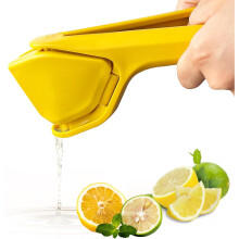 Kézi citromfacsaró – ABS citrusfacsaró, sárga