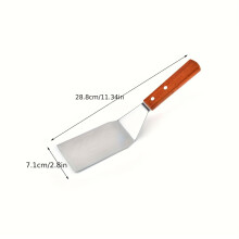 Coupe-gâteau en acier inoxydable à bord biseauté