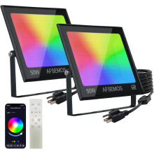 50W RGB LED-strålkastare IP66 Vattentät smart utomhusbelysning
