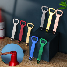 Ouvre-bouteille portable en acier inoxydable (1 pièce)
