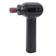 2-in-1-Fußfeile, 6 Geschwindigkeiten, 1200 mAh, schwarze LED