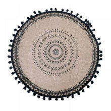 Hittebestendige en antislip placemat van jute (1 stuk)