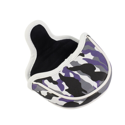 Gift Putter Head Cover Camouflage PU Leather