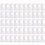 Clear Plastic Name Tag Holders Vertical 50 pcs 1