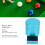 Aluminium Chalk Box with Magnetic Clip 1