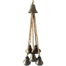 Noidankello, tuulikello, metallinen, riippuva koriste, suojaava kello, koriste (65 mm)