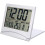 Portable Digital Alarm Clock with LCD Thermometer and 1