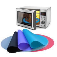 Silicone Microwave Pot Holder Mat 4 pcs