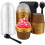Set di 100 coppette in alluminio Grusce con coperchio, 99 ml (3,5 oz). 1