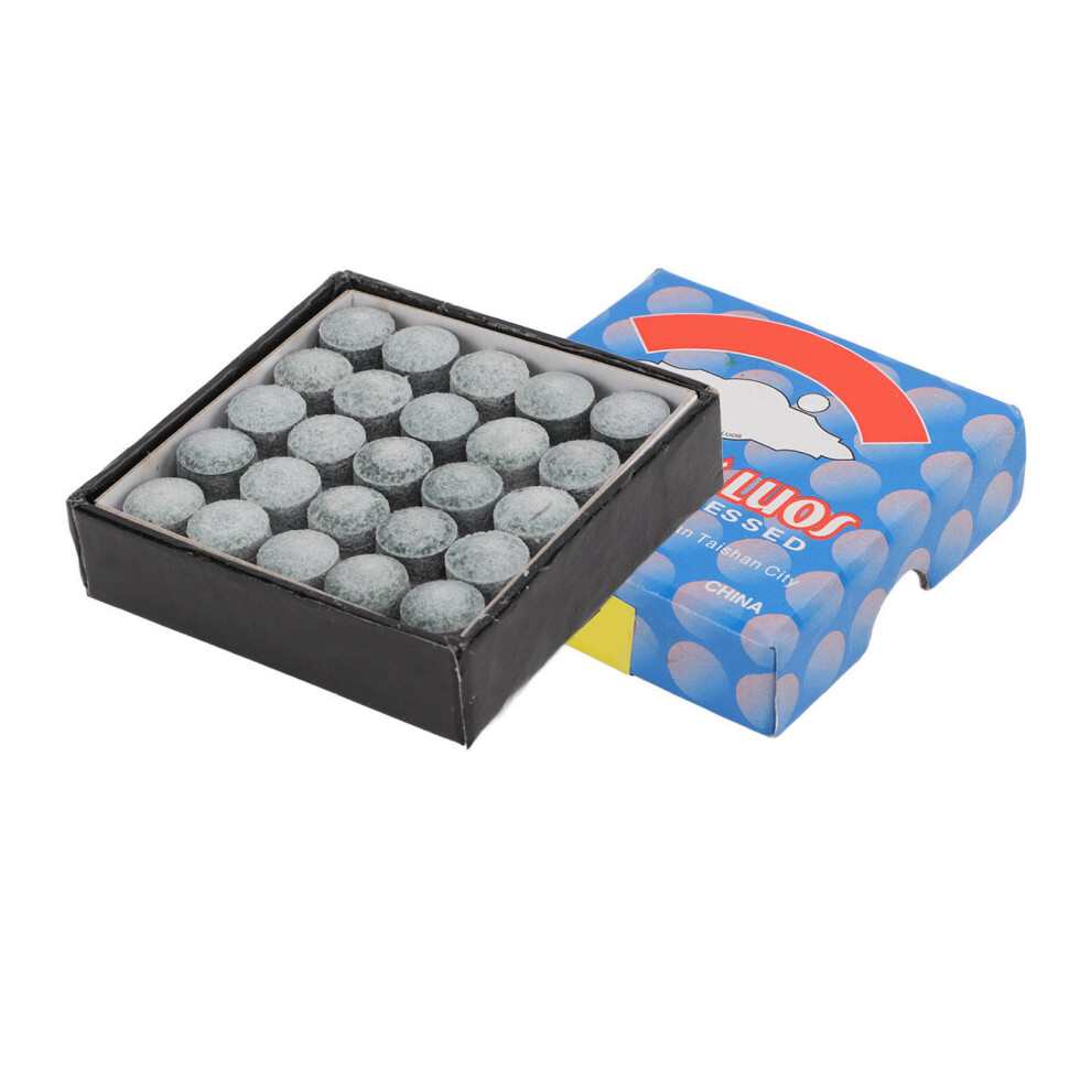 50x Grade A Leather Billiard Cue Tips
