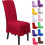 Elastische eetkamerstoelhoes van polyester, 40-50 cm 1