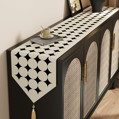 Drapeau de table léger et luxueux pour meuble d'appoint de salle à manger