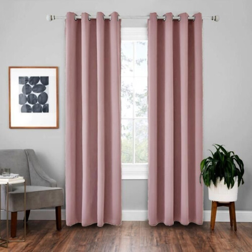 Κουρτίνα - ZS7818 - Οπές - 135x240 cm - Απομίμηση μεταξιού - Φιλτράρισμα φωτός