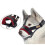 (M, red) Dog Soft Anti-biting Barking Secure,mesh Breathable Pets Muzzle For Dogs 1