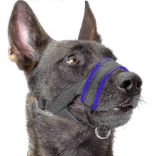 Dog Muzzle Nylon Soft Padding, Adjable Loop 25-26