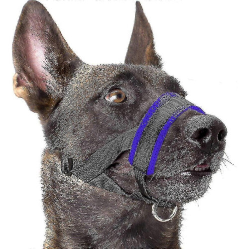 Dog Muzzle Nylon Soft Padding, Adjable Loop 25-26