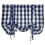 Κουρτίνες - Gingham - Βάλσανοι - Μπλε - 80x140cm - Συσκότιση - Country Style 1
