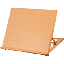 Ξύλινο καβαλέτο γραφείου - HOMYL - 30x27x22cm - Μασίφ οξιά - Ρυθμιζόμενο - Αντιολισθητικό