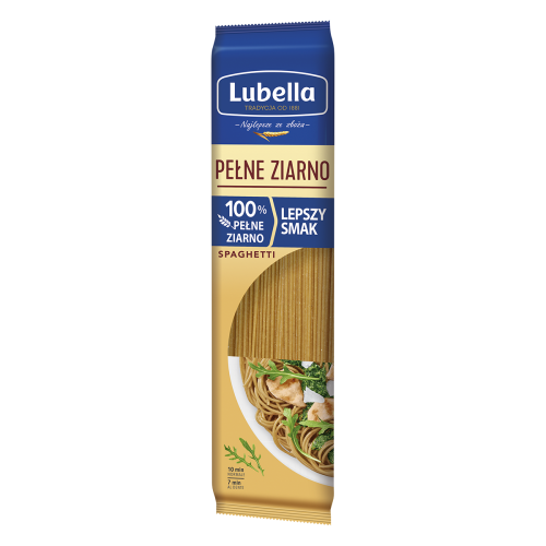 Lubella Pełne Ziarno Makaron spaghetti 400 g
