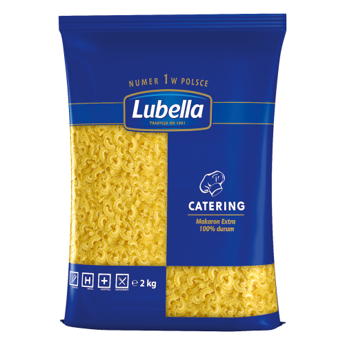 Lubella Catering Makaron kolanka ozdobne 2 kg