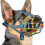 (3, Graffiti) Dog Muzzle, Silicone Basket Muzzle For Small Medium Large Dogs, Soft Cage Muzzle Prevent Biting Chewing, Allow Drinking Panting 1
