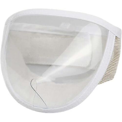 Pet Muzzle Anti-bite Adjustable Breathable Anti-Scratch Small Pet Transparent Grooming Muzzle Cat Supplies Cat Muzzle