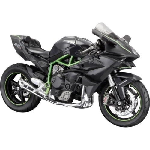 Μοντέλο μοτοσικλέτας - MAISTO - Kawasaki Ninja H2R - Μαύρο - Ενήλικας - 1:12