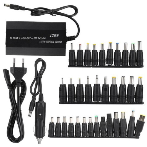 Τροφοδοτικό - Fdit - 120 W - Universal - 34 υποδοχές - Θύρα USB