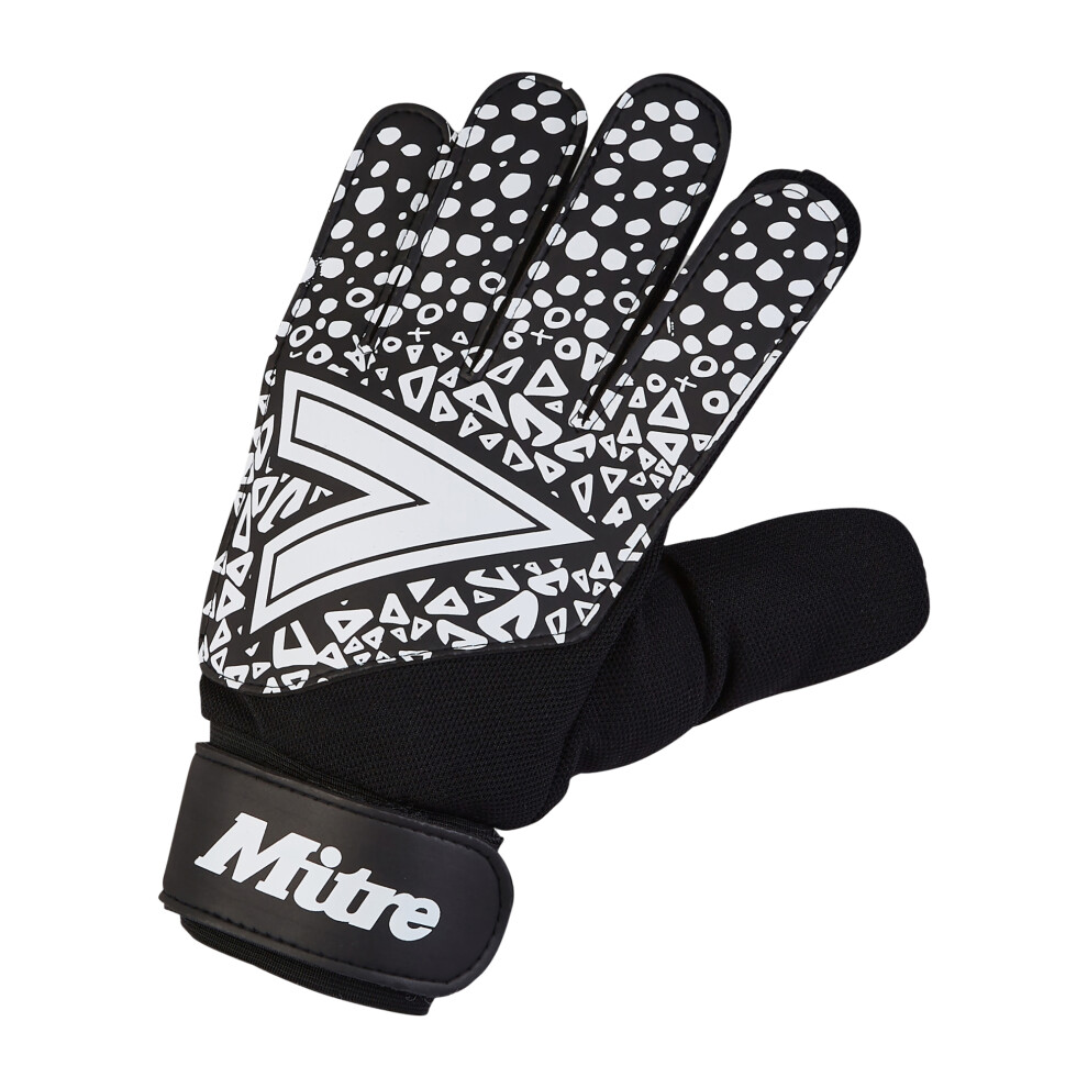 Mitre (11, Black/White) Unisex Adult Magnetite Gloves