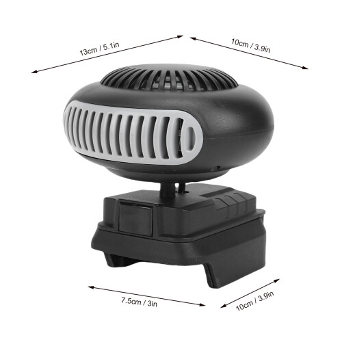 Kabelloser Raumheizer 170 W ABS USB 2x1A 2-Stufen 1