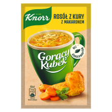Knorr Gorący Kubek Rosół z Kury z Makaronem Zupa Instant w Proszku 12 g