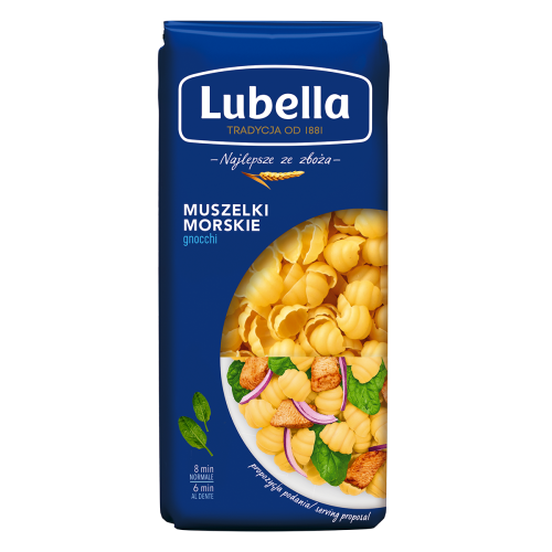Lubella Muslingeskalspasta 400 g