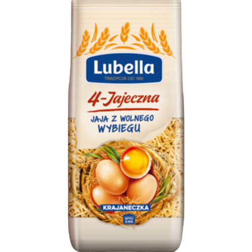 Lubella 4-æg pastaskiver 200 g