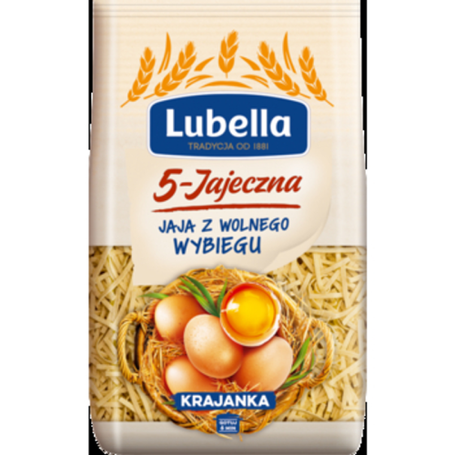 Lubella 5-ægs pastaskiver 400 g